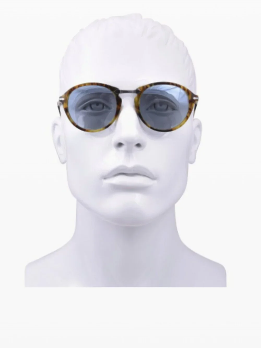 PERSOL PO3274S 108/56 Sunglasses Men's Caffe Light Blue 50-20-145 Designer